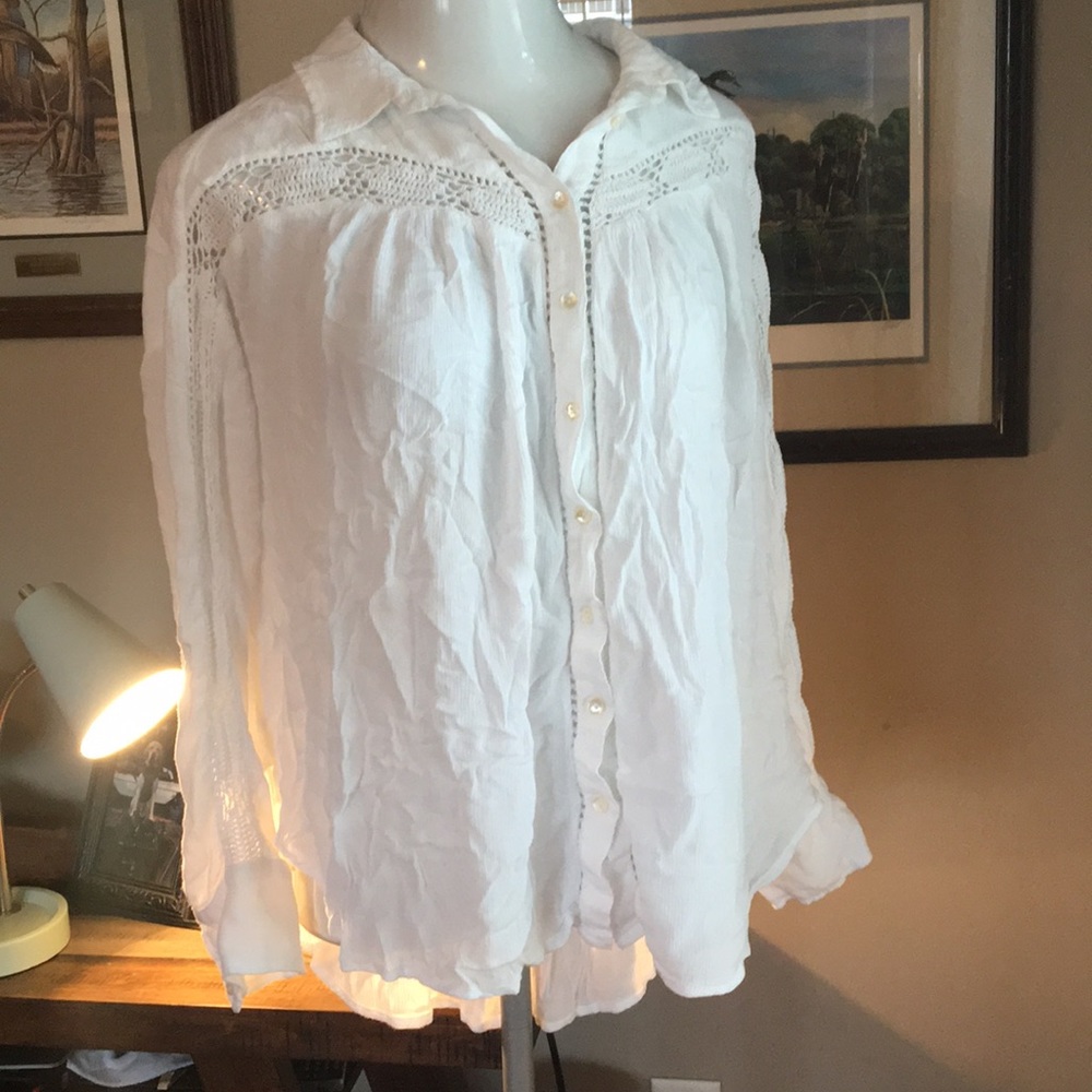 Free people button up